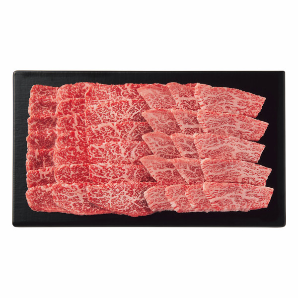 銀座吉澤　鹿児島県産黒毛和牛モモ・ロース焼肉用（計５００ｇ）のサムネイル画像1
