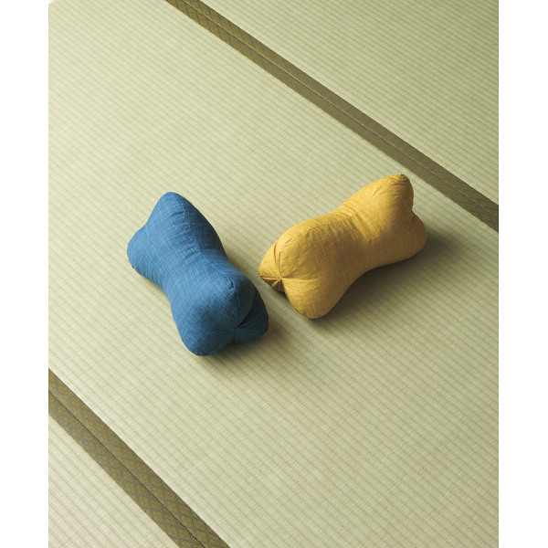 【父の日専用】つむぎ調うたた寝まくら（箱付き） イエローのサムネイル画像4