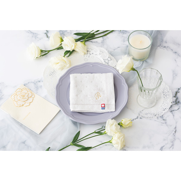 ＴＯ　ＦＯＲ　刺繍入り今治タオルハンカチ Ｒのサムネイル画像1