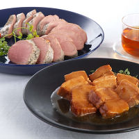 米久　豚ひれ肉のローストポーク＆紅茶煮セット