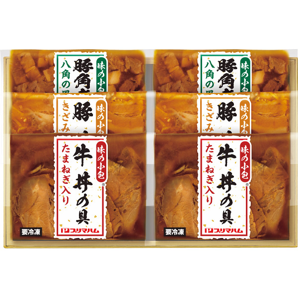 牛丼・豚丼・豚角煮丼の具セットの商品画像