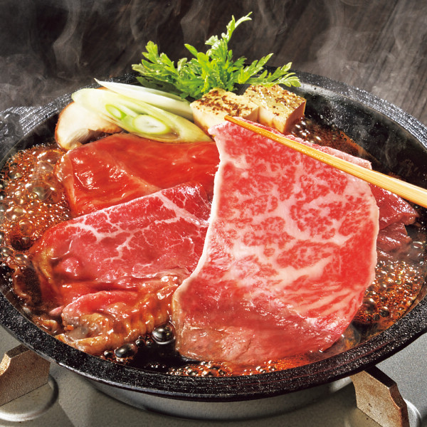 銀座吉澤　松阪牛すき焼き食べ比べセット（計５００ｇ）の商品画像