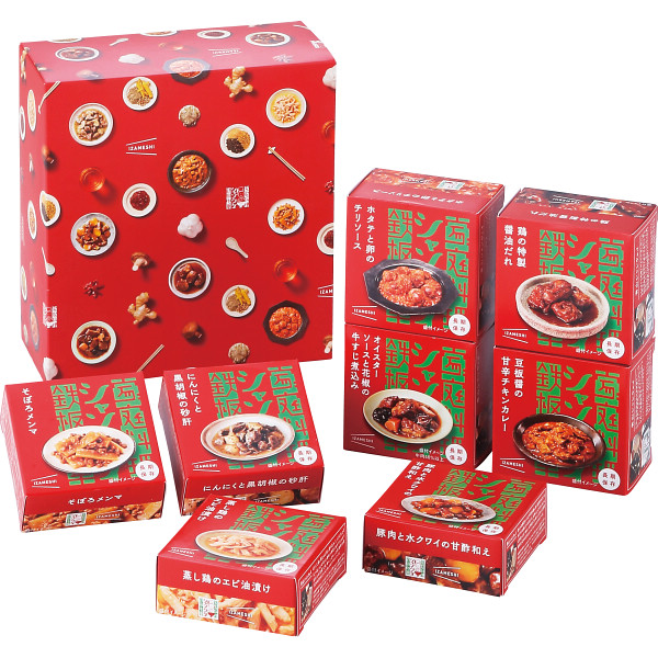 シャンウェイ×ＩＺＡＭＥＳＨＩ　中華惣菜缶詰セットの商品画像