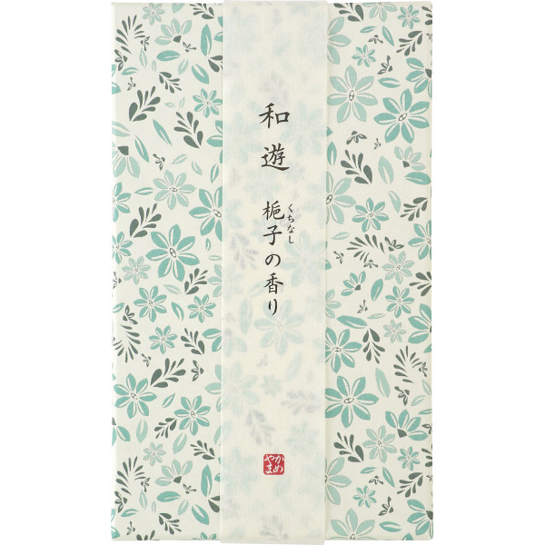 カメヤマ　和遊　香りのお線香（平箱） 梔子の香りの商品画像