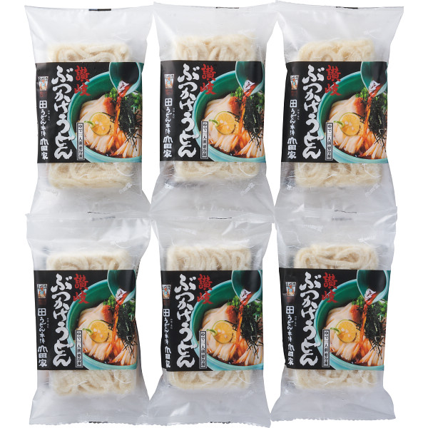 山田家 讃岐ぶっかけうどん６食入 | シャディギフトモール