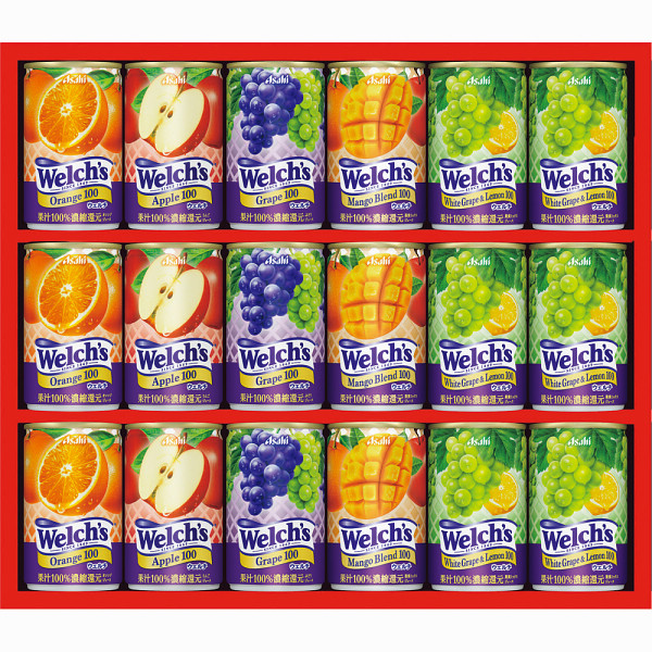 「ウェルチ」　１００％果汁ギフト（１８本）のサムネイル画像1