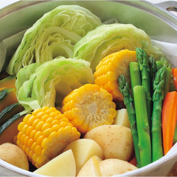 無水鍋（２０ｃｍ）しゃもじ付き シルバーのサムネイル画像3