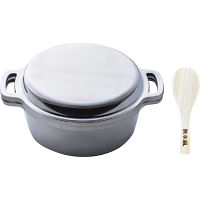 無水鍋（２０ｃｍ）しゃもじ付き