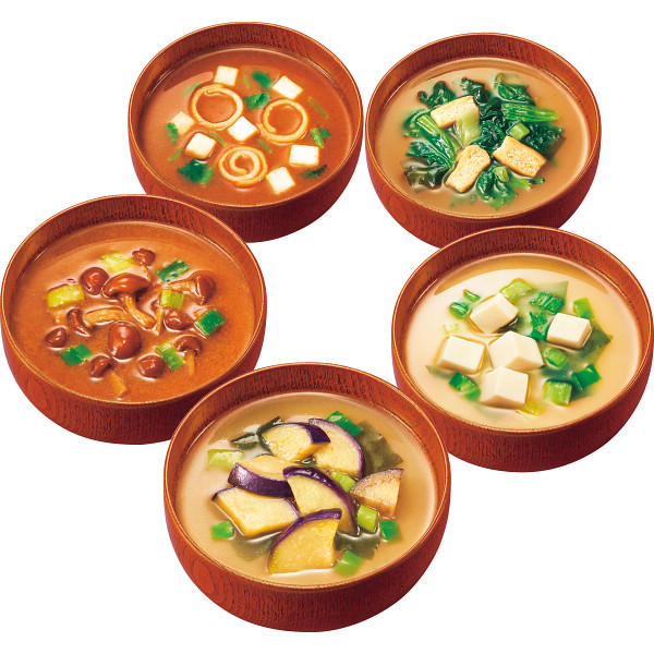 アマノフーズ　フリーズドライ　いつものおみそ汁５種セット（１０食）のサムネイル画像2