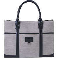 ジュンコ　コシノ　イコール　エルガリー手提げバッグ ブラック 