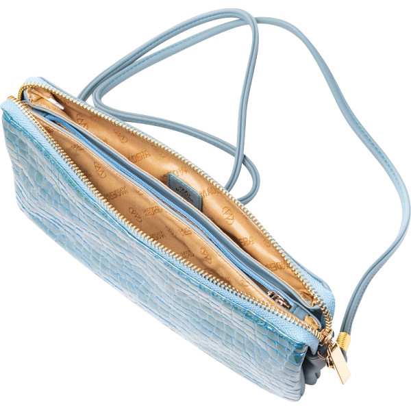 マデーラ　お財布ショルダーバッグ ブルーのサムネイル画像1