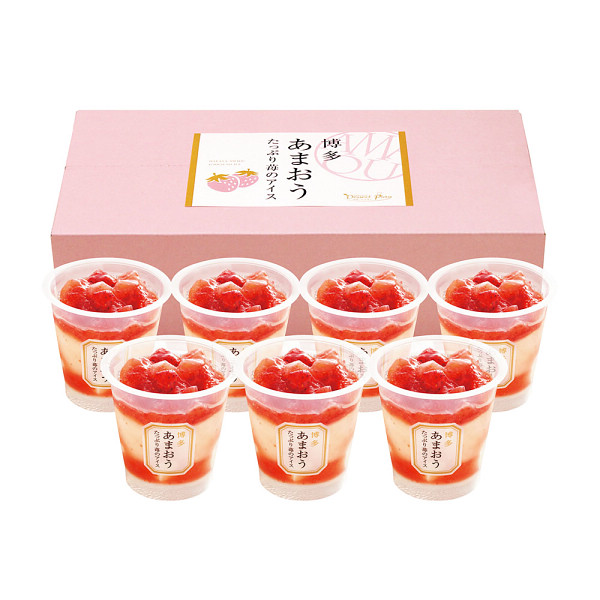 博多あまおう　たっぷり苺のアイス（７個）のサムネイル画像1