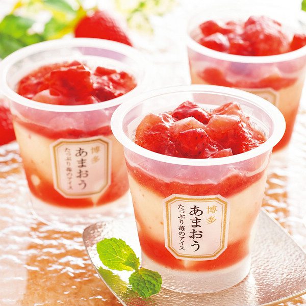 博多あまおう　たっぷり苺のアイス（７個）の商品画像