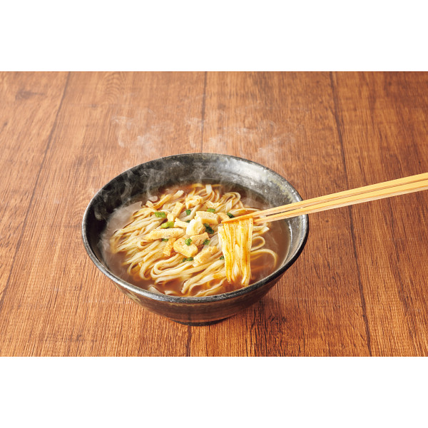 お湯をかけるだけで出来る稲庭うどんのサムネイル画像3