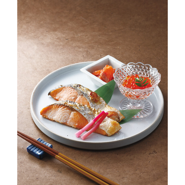 北海道産新巻鮭親子セットのサムネイル画像1