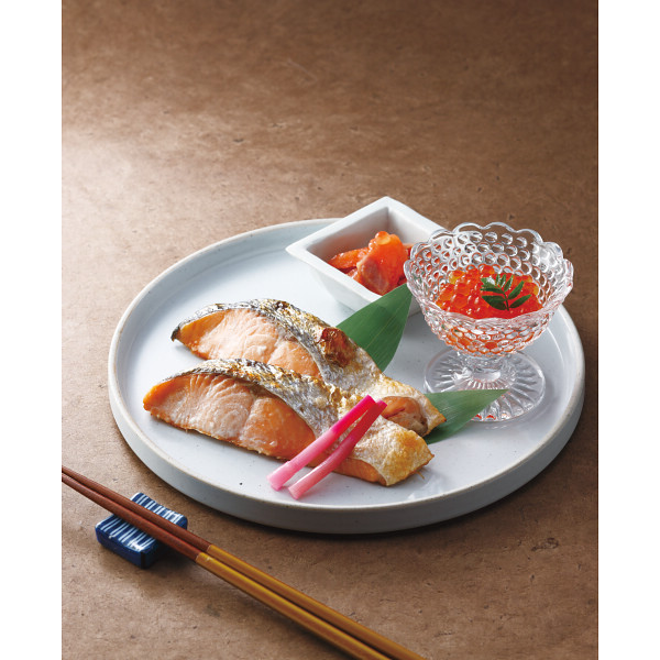 北海道産新巻鮭親子セットのサムネイル画像1