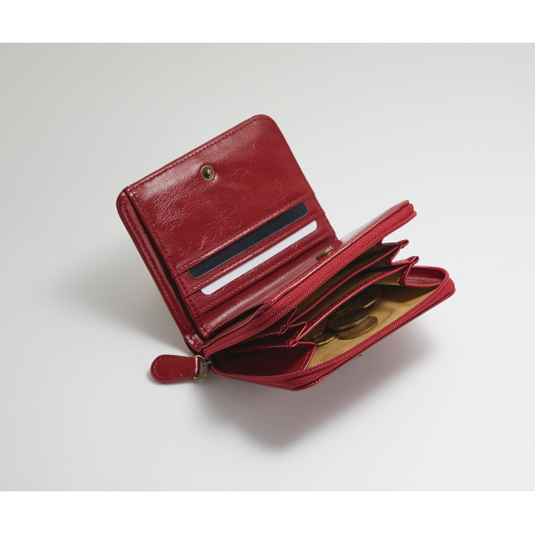フランコフェラーロ　折財布 レッドのサムネイル画像1