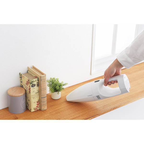 ツインバード　コードレスハンディ―クリーナー ホワイトのサムネイル画像3