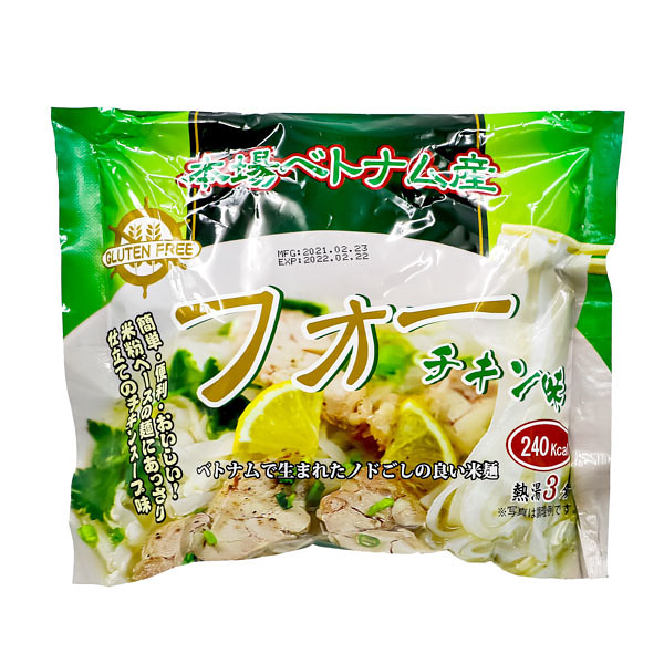 フォー　チキンスープ味　袋麺　６０Ｇの商品画像