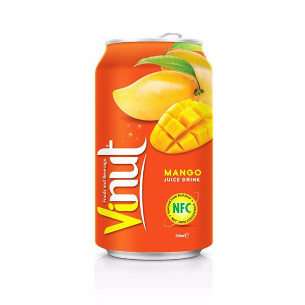 ＶＩＮＵＴ芒果汁（マンゴードリンク）３３０ＭＬの商品画像