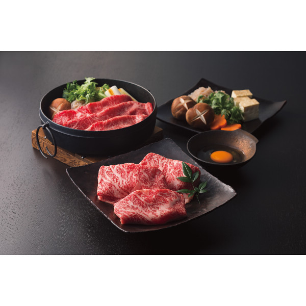 銀座吉澤　松阪牛すき焼き食べ比べセット（計６００ｇ）のサムネイル画像1