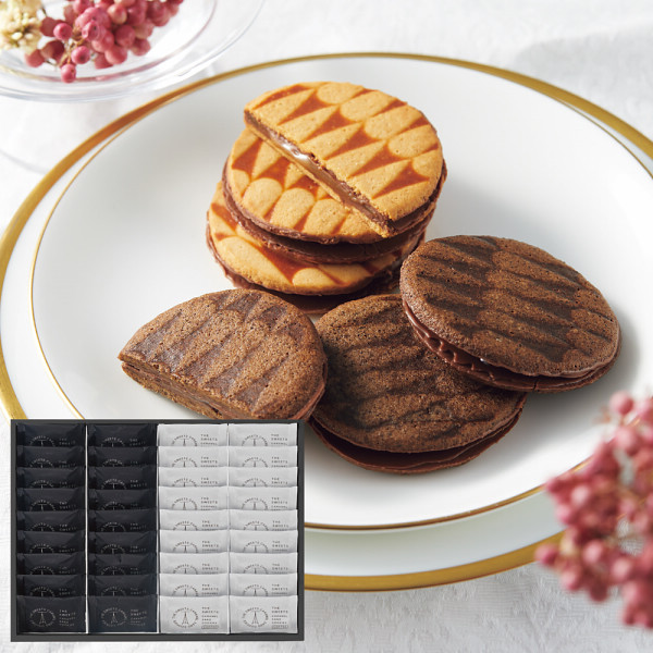 ザ・スウィーツ　キャラメルサンドクッキー（オリジナル＆コーヒー）（３６個）の商品画像