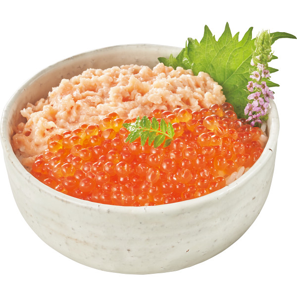 北海道産いくらの醤油漬と鮭とろ詰合せのサムネイル画像2