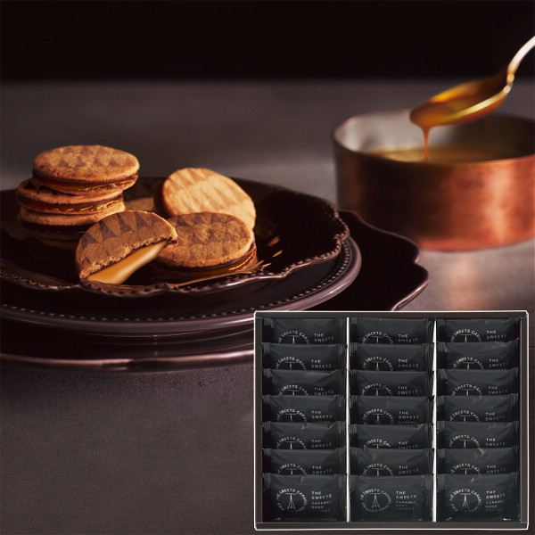 ザ・スウィーツ　キャラメルサンドクッキー（２１個）の商品画像