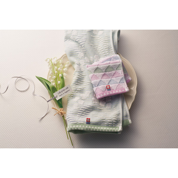 今治すずらん日和　バス・フェイスタオル・タオルハンカチセットのサムネイル画像2