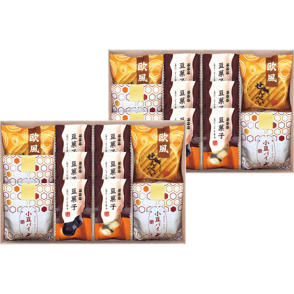 小豆パイ・欧風せんべい和菓子詰合せの商品画像