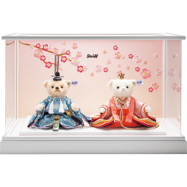 シュタイフ　ひな人形「桜うさぎ」のサムネイル画像1