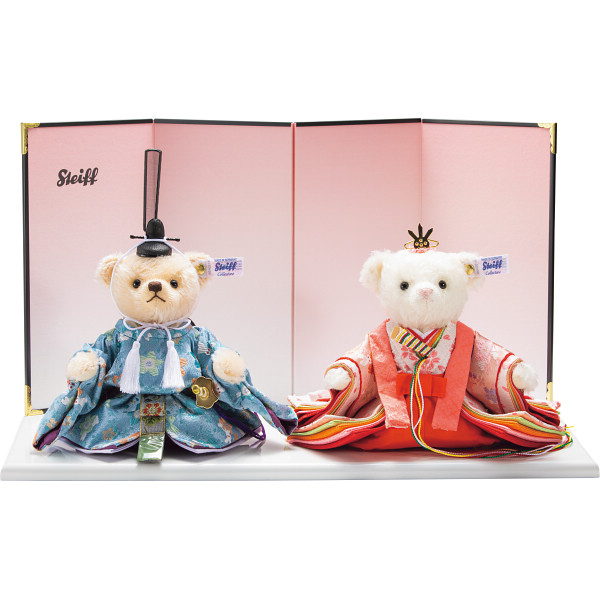 シュタイフ　ひな人形「桜うさぎ」の商品画像