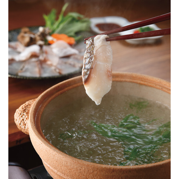 九州産天然真鯛のしゃぶしゃぶ鍋のサムネイル画像1