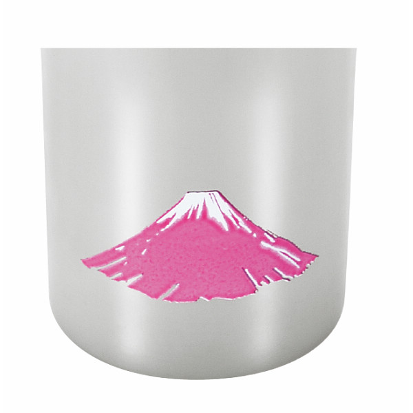 燕熟の技　感温ステンレスタンブラー 赤富士のサムネイル画像1