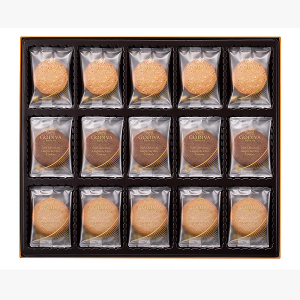 ゴディバ　ラングドシャクッキーアソートメント（５２枚）のサムネイル画像1