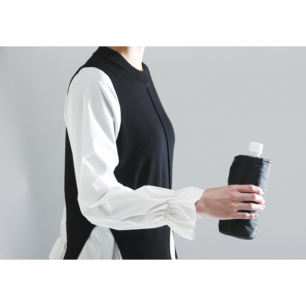 再生ＰＥＴ保冷温ドリンクケース ブラックのサムネイル画像1