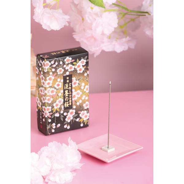 日本香堂　宇野千代のお線香　特撰淡墨の桜（バラ詰）のサムネイル画像1