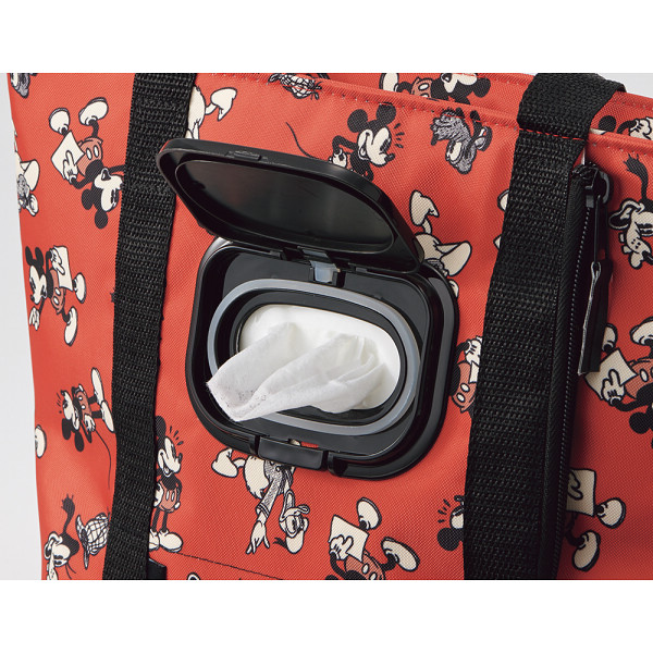 ウエットティッシュポケット付きランチバッグ ミッキーマウスのサムネイル画像2