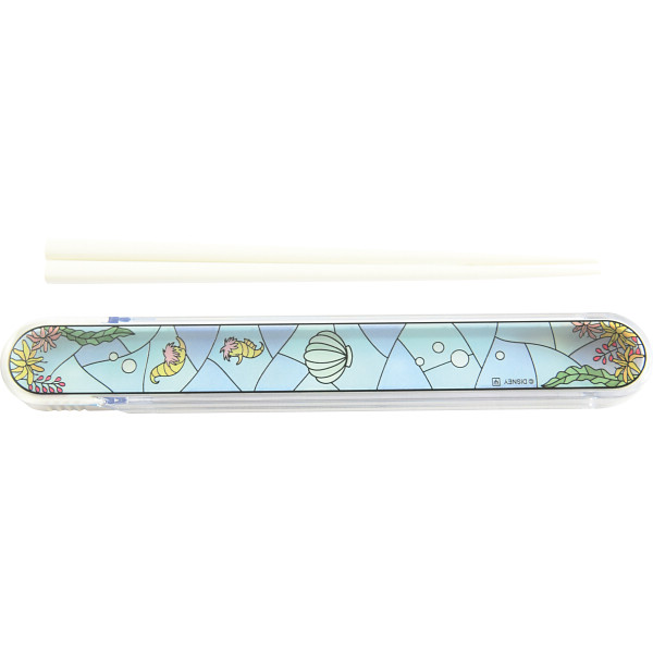 ステンドグラス風箸箱セット　リトルマーメイドの商品画像