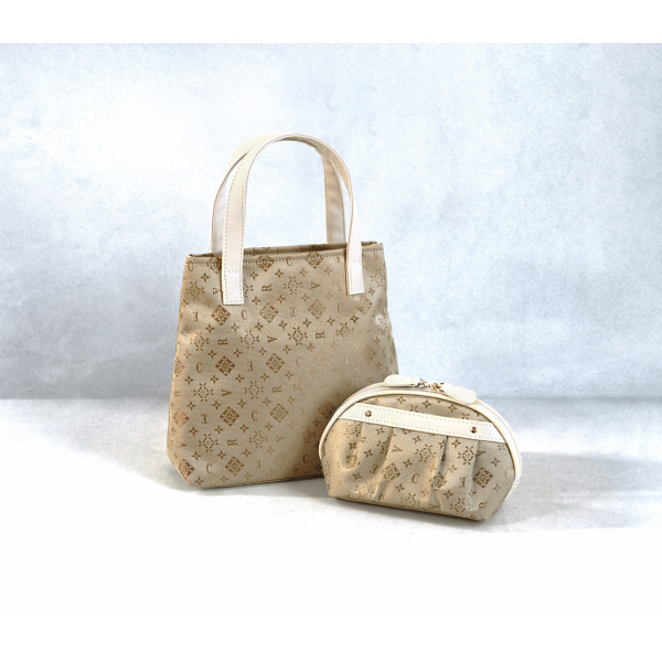 クレアトラベラー　ポーチ＆ミニトート ゴールドのサムネイル画像1