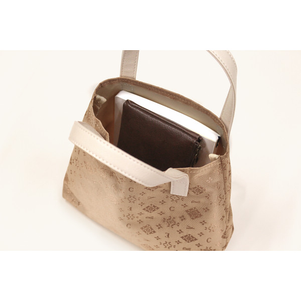 クレアトラベラー　ミニトート２個セット ゴールド＆ピンクのサムネイル画像1