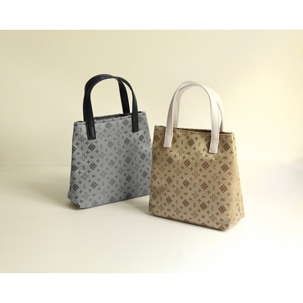 クレアトラベラー　ミニトート２個セット ブラック＆ゴールドのサムネイル画像1