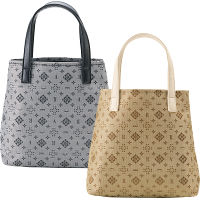 クレアトラベラー　ミニトート２個セット ブラック＆ゴールド 