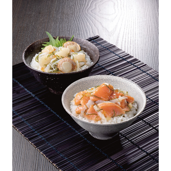 ２種の海鮮ぶっかけ丼の素（８食）のサムネイル画像1