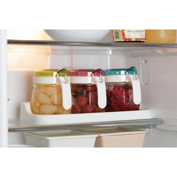 ガラス製カラフル調味料カップ３個セット（スプーン付）のサムネイル画像2