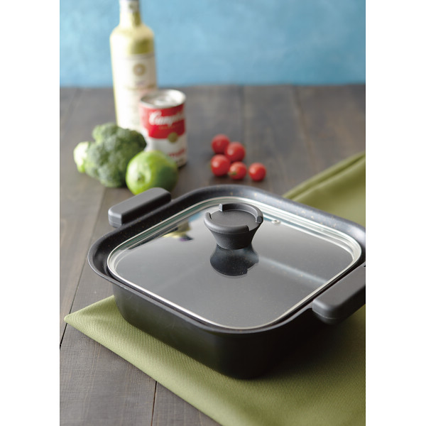 囲　ＩＨ対応角型卓上鍋（２０ｃｍ）のサムネイル画像1