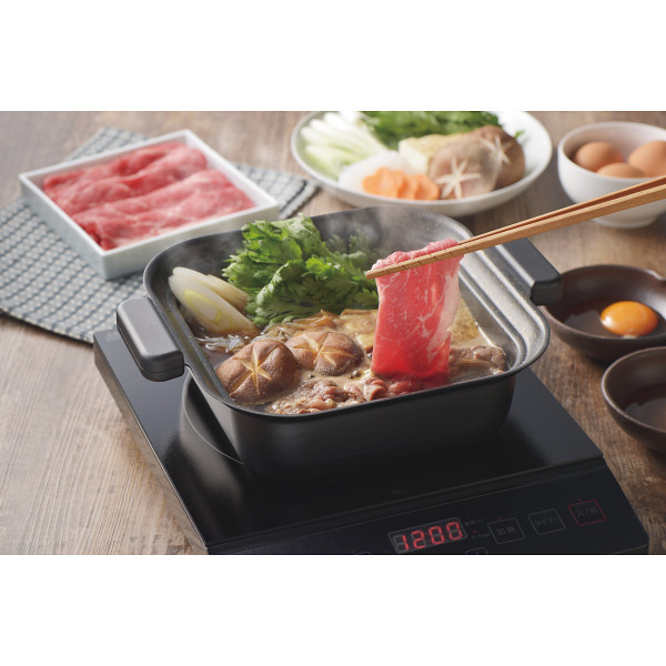 囲　ＩＨ対応角型卓上鍋（２０ｃｍ）のサムネイル画像2