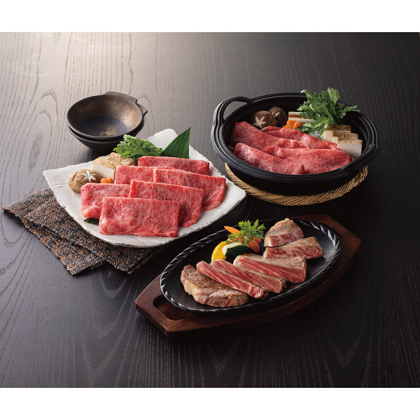 銀座吉澤　松阪牛　すき焼き・ステーキセット（計２．６ｋｇ）のサムネイル画像1