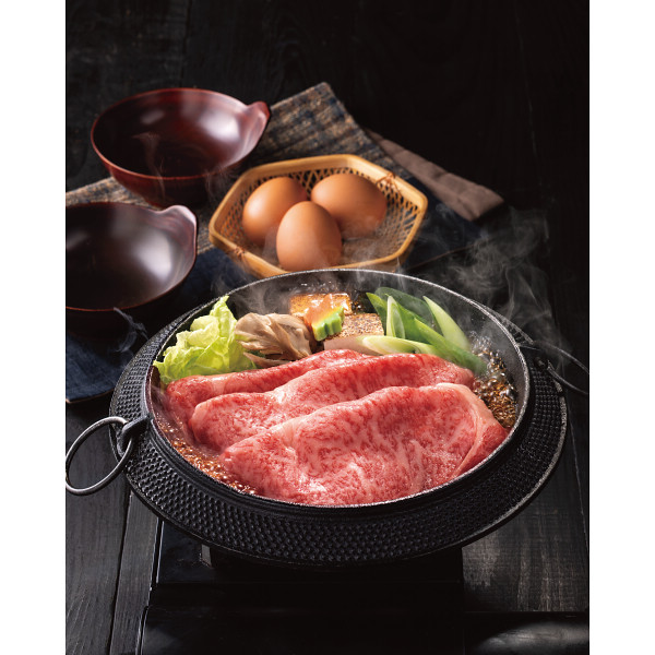 銀座吉澤　松阪牛ロースすき焼きセット（１．２ｋｇ）のサムネイル画像1