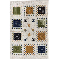 シェニールプリント玄関マット